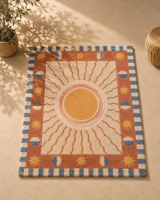 Golden Hour Tufted Rug