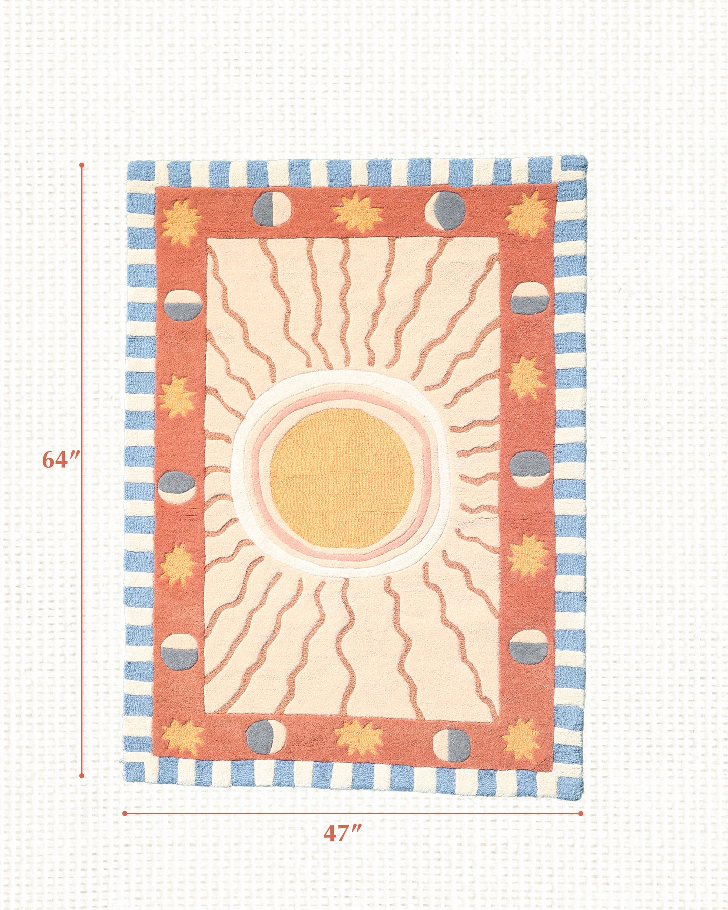 Golden Hour Tufted Rug